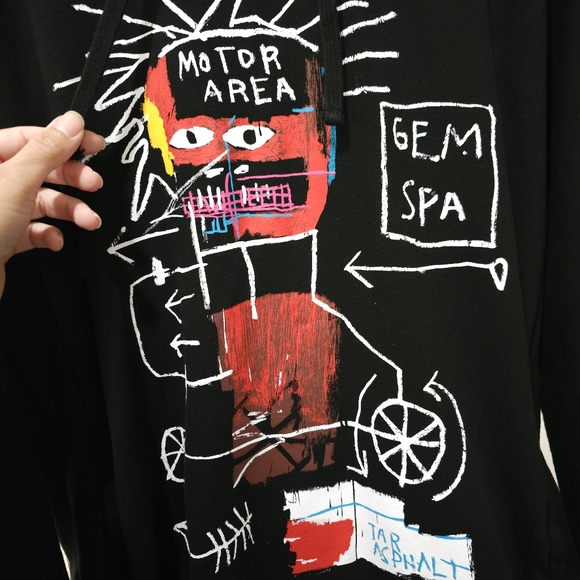 Diamond Supply Co. X Basquiat XL Gem Spa Decal Used Minor Fading Flaws - Picture 2 of 10